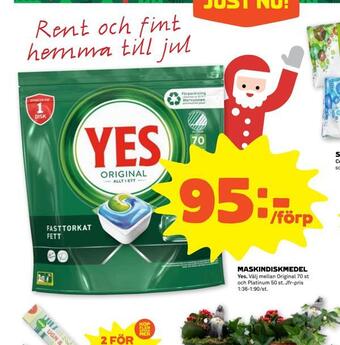 Stora Coop Maskindiskmedel erbjuda
