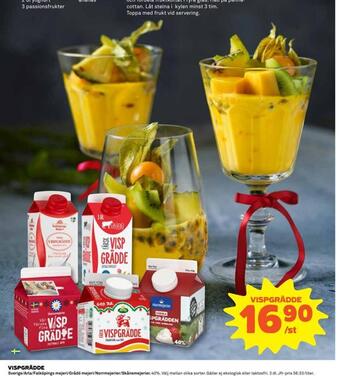 Coop Daglivs Vispgrädde erbjuda