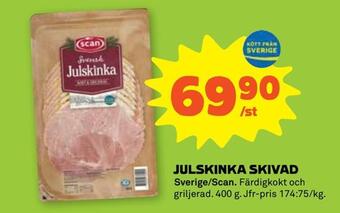 Stora Coop Julskinka skivad erbjuda