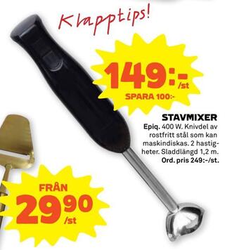 Stora Coop Stavmixer erbjuda