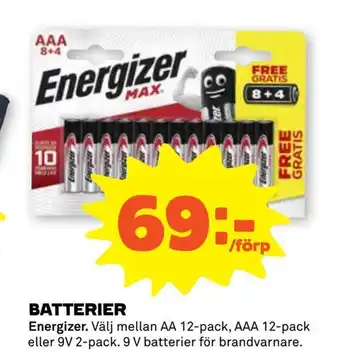 Batterier