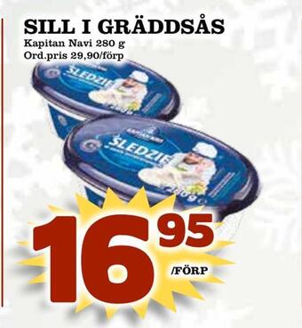 Din Mat Sill i gräddsås erbjuda