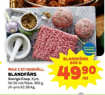 Stora Coop Blandfärs erbjuda