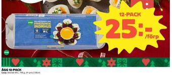 Coop Ägg 12-pack erbjuda