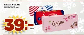 Matdax Fazer boxar erbjuda