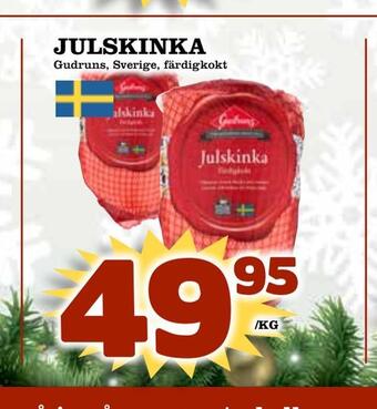 Matdax Julskinka erbjuda