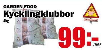 Matdax Kycklingklubbor erbjuda