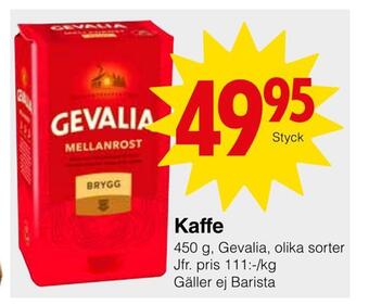Matöppet Kaffe erbjuda