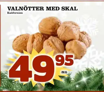 Matvärlden Tensta Valnötter med skal erbjuda