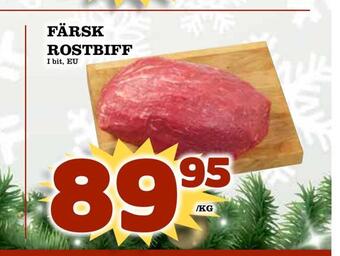 Matdax Färsk rostbiff erbjuda