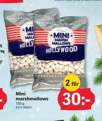DollarStore Mini marshmallows erbjuda