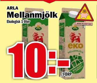 Matdax Mellanmjölk erbjuda