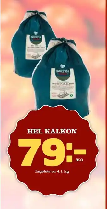 Nelins Hel kalkon erbjuda