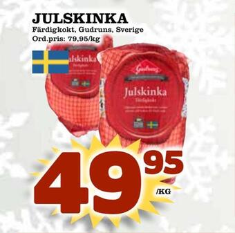 Supergrossen Julskinka erbjuda
