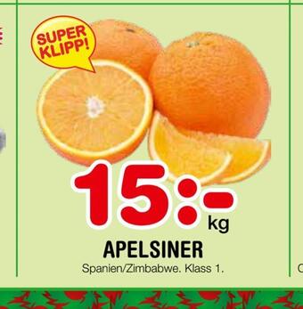 Nya Pulsen Apelsiner erbjuda