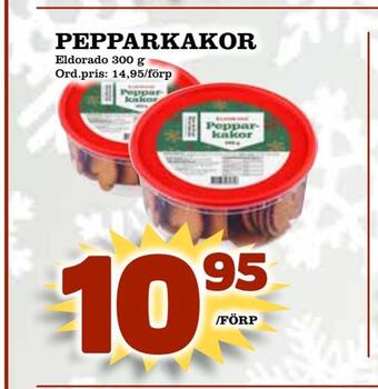 Supergrossen Pepparkakor erbjuda