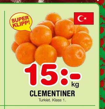 Nya Pulsen Clementiner erbjuda