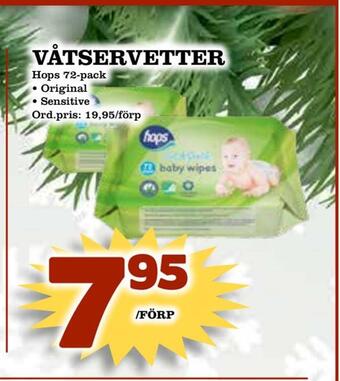 Supergrossen Våtservetter erbjuda