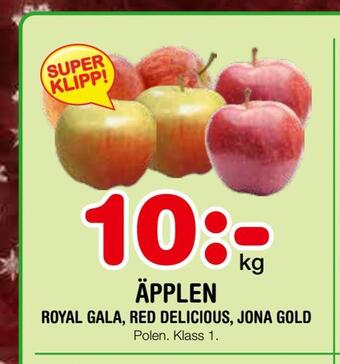 Nya Pulsen Äpplen erbjuda