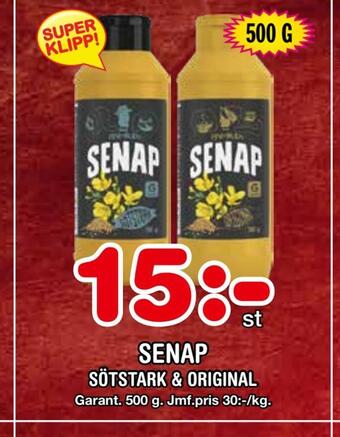 Nya Pulsen Senap erbjuda