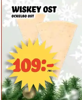 Nelins Wiskey ost erbjuda