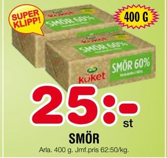 Nya Pulsen Smör erbjuda