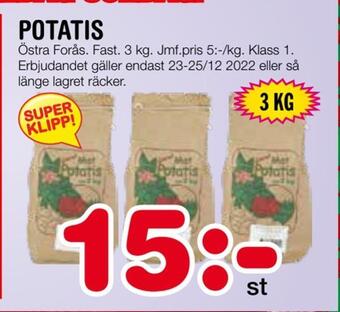 Nya Pulsen Potatis erbjuda