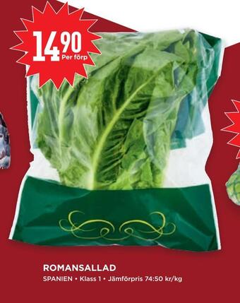 Willys Romansallad erbjuda