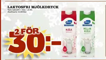 Nya Pulsen Laktosfri mjölkdryck erbjuda