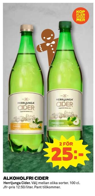 Coop Alkoholfri cider erbjuda
