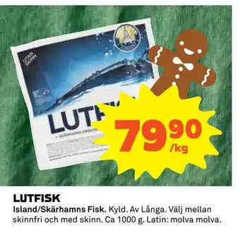 Coop Lutfisk erbjuda