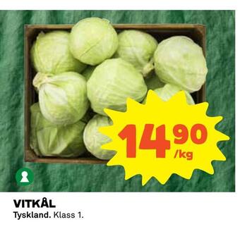 Coop Vitkål erbjuda