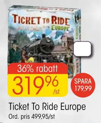 Ticket to ride europe