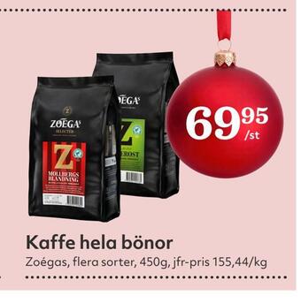 Hemköp Kaffe hela bönor erbjuda
