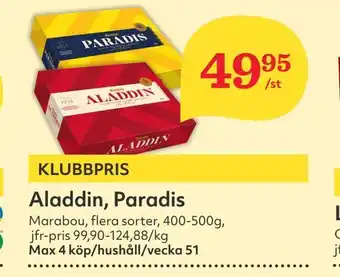 Aladdin, paradis