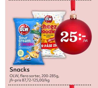 Hemköp Snacks erbjuda