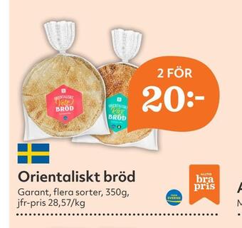 Hemköp Orientaliskt bröd erbjuda