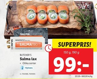 Lidl Salma Lax erbjuda