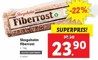 Lidl Skogaholm Fiberrost erbjuda