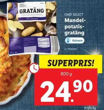 Lidl Mandel-Potatis Gratäng erbjuda