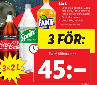 Lidl Läsk erbjuda