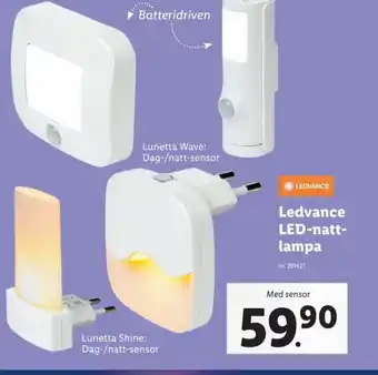 Ledvance LED-Natt-Lampa