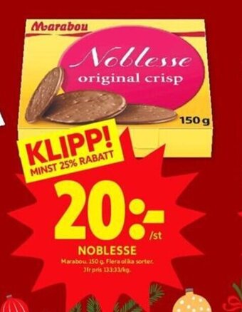 ICA Kvantum Noblesse erbjuda