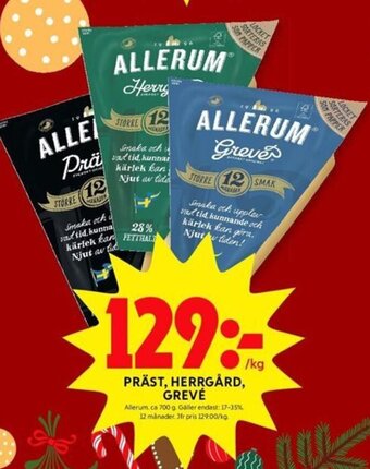 ICA Kvantum Präst, Herrgård Grevé erbjuda