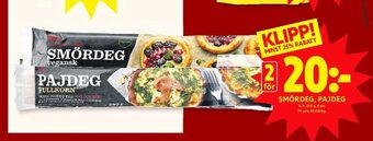 ICA Kvantum Smördeg, Pajdeg erbjuda