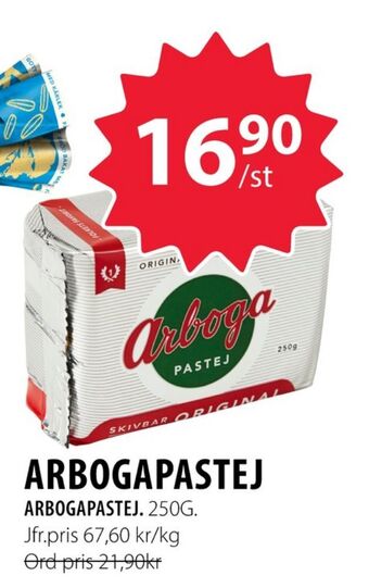 Handlar'n Arboga pastej leverpastej erbjuda