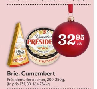 Hemköp President camembert erbjuda