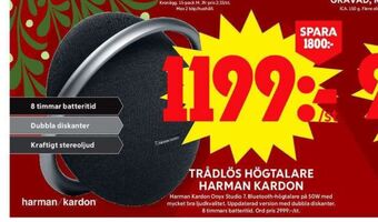 ICA Maxi Harman kardon högtalare erbjuda