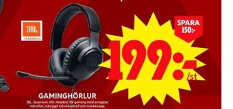 ICA Maxi Jbl headset erbjuda