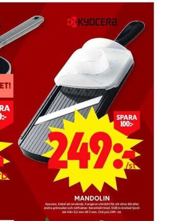 ICA Maxi Kyocera mandolin erbjuda